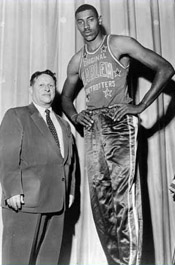 Abe Saperstein & Wilt Chamberlain